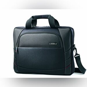 This is a black Samsonite Xenon 2 Slim Brief laptop bag